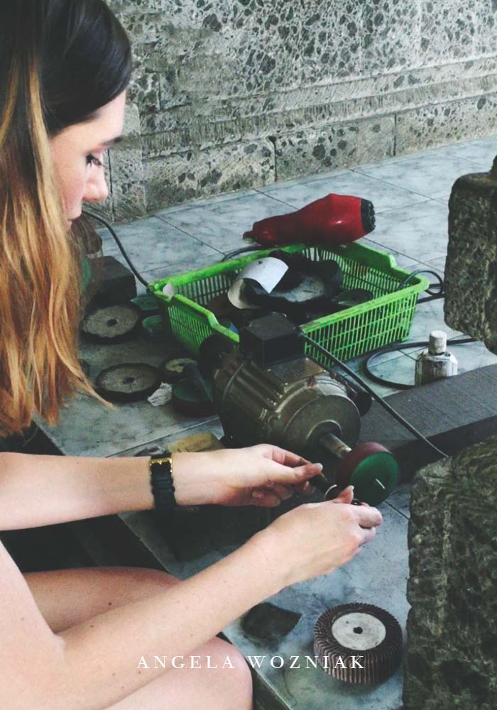 How I started: Learning to become a silversmith in Ubud, Bali - Angela Wozniak Jewellery