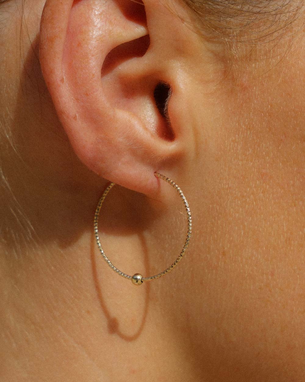 Sparkle Hoop Earrings