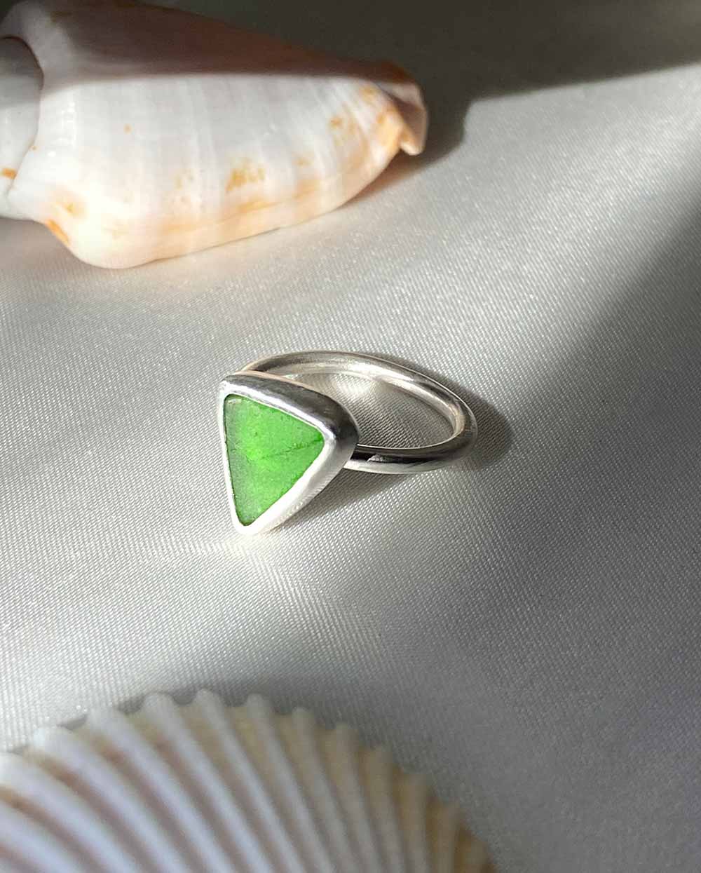 Custom Seaglass Ring / Batch 2 Sterling Silver