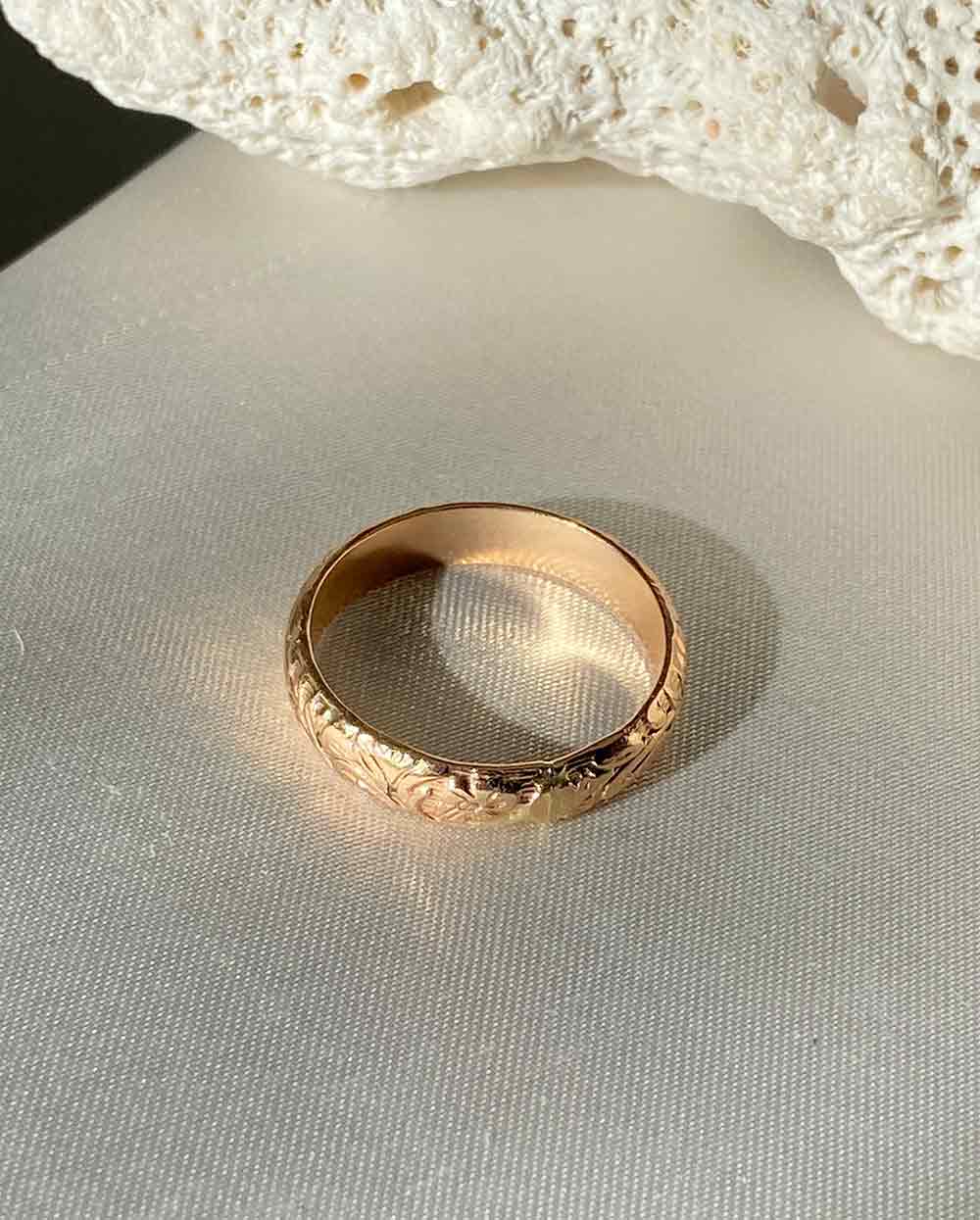 Floral Sea Garden Ring Sterling Silver