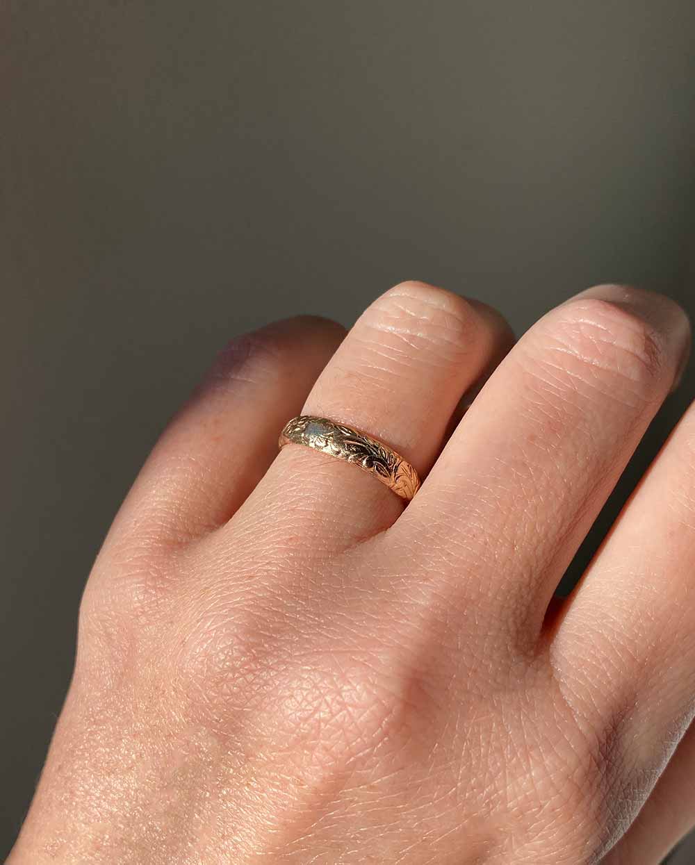 Floral Sea Garden Ring Sterling Silver