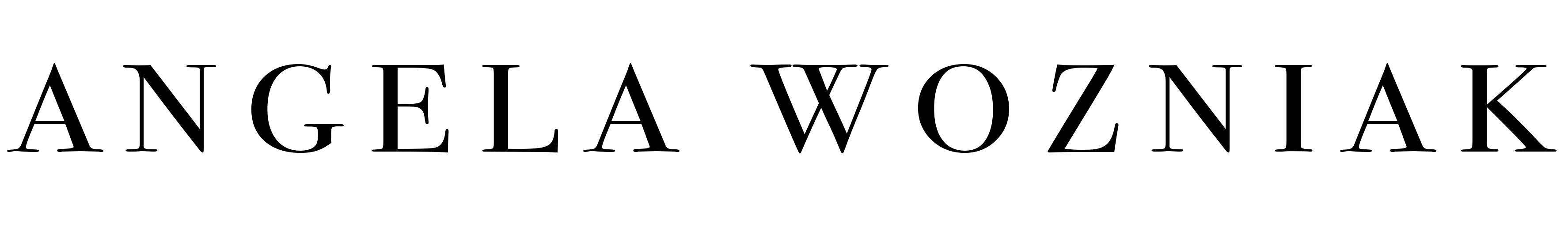 Angela Wozniak Jewellery Logo