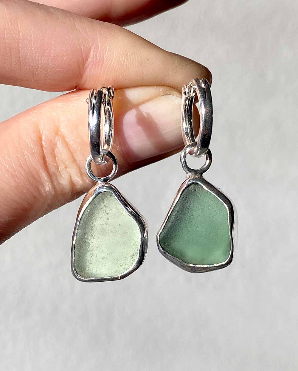 Sea Glass Earring Charms