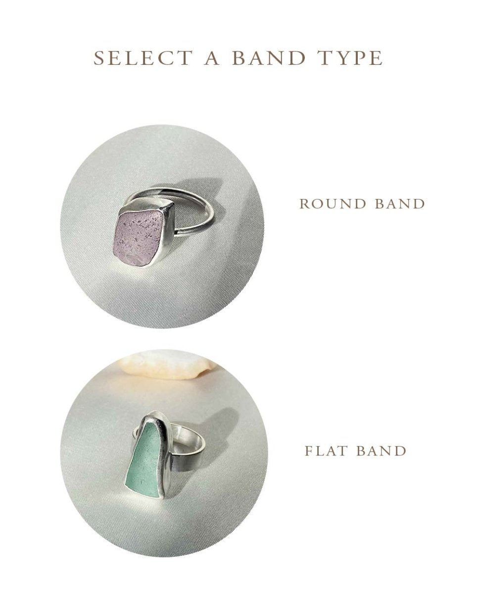 Custom Seaglass Ring / Batch 3CustomSterling SilverAngela Wozniak Jewellery