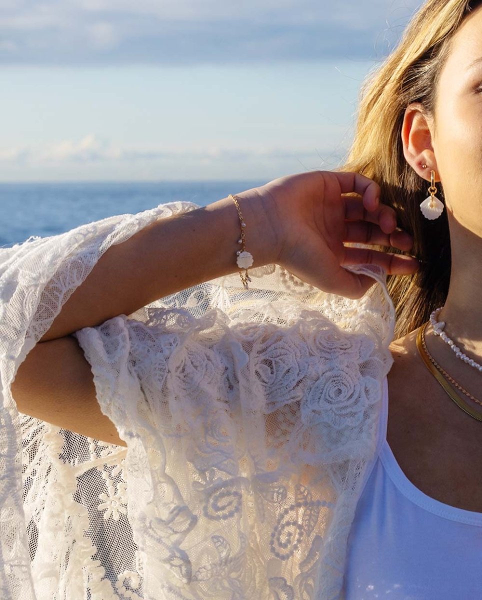 Francesa Moonlight Mother of Pearl BraceletBracelets14K Gold FilledAngela Wozniak Jewellery