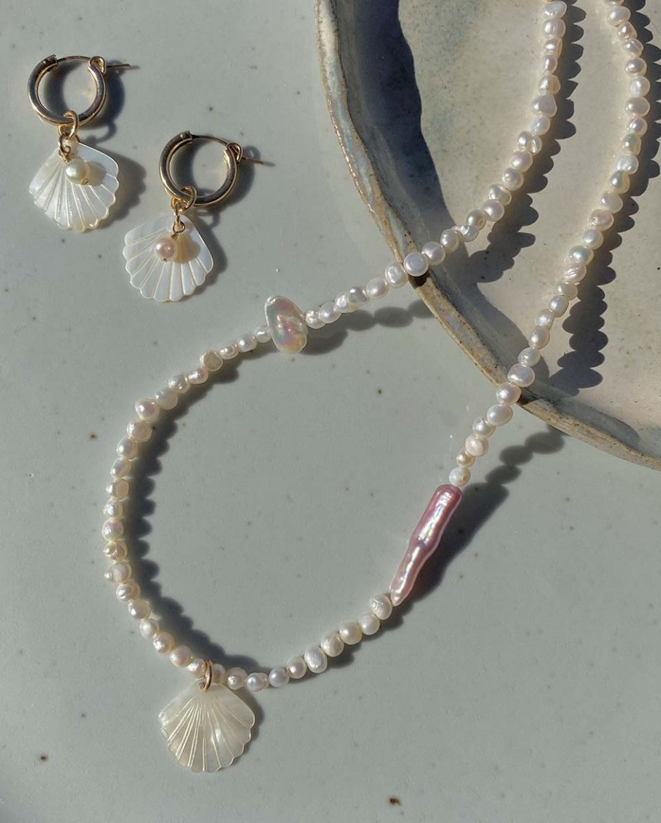 Lola Island Mother of Pearl NecklaceNecklaces14k Gold FilledAngela Wozniak Jewellery