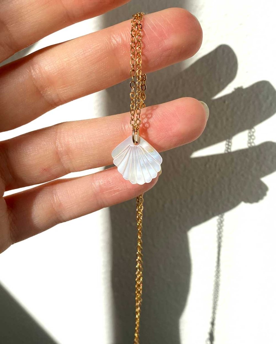 Lola Mother of Pearl NecklaceNecklaces14k Gold FilledAngela Wozniak Jewellery