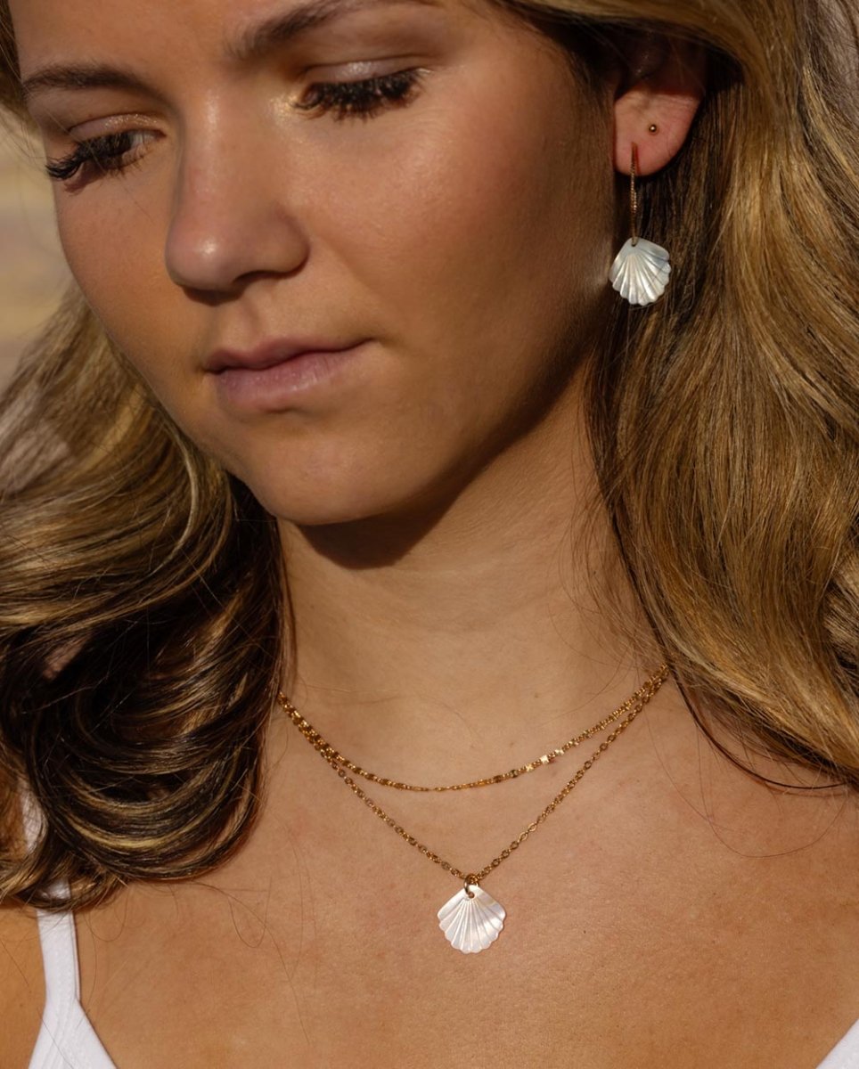 Lola Mother of Pearl NecklaceNecklaces14k Gold FilledAngela Wozniak Jewellery