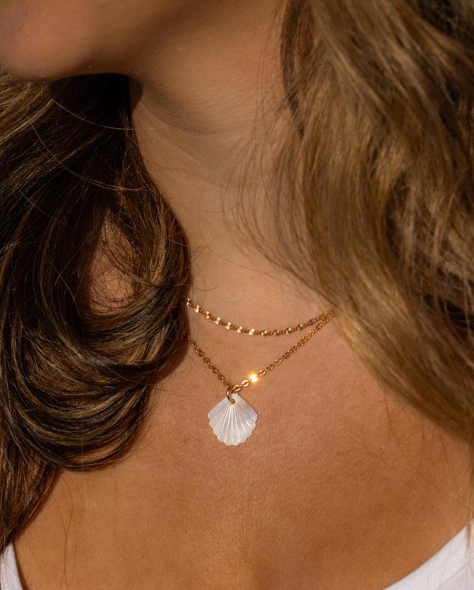 Lola Mother of Pearl NecklaceNecklaces14k Gold FilledAngela Wozniak Jewellery