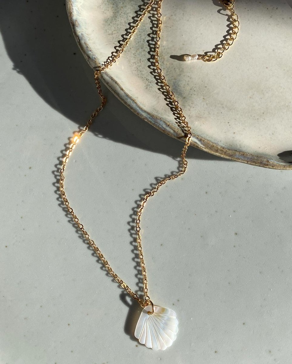 Lola Mother of Pearl NecklaceNecklaces14k Gold FilledAngela Wozniak Jewellery