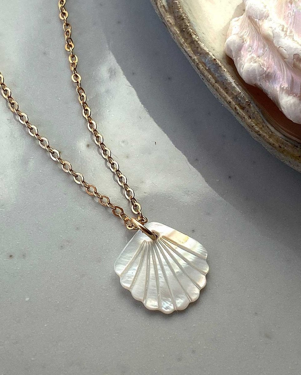 Lola Mother of Pearl NecklaceNecklaces14k Gold FilledAngela Wozniak Jewellery