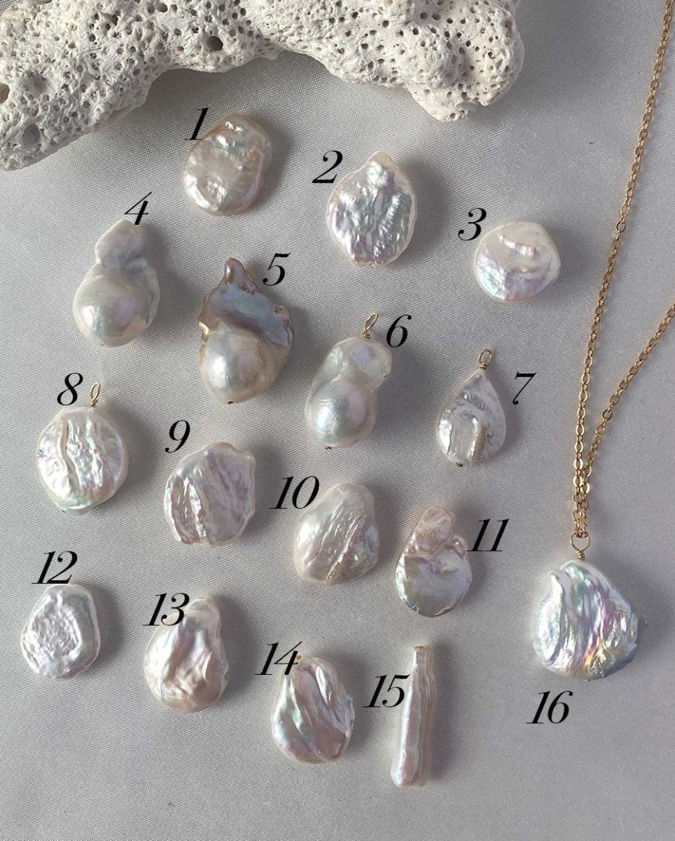 Mermaid Baroque Pearl NecklaceNecklaces14K Gold FilledAngela Wozniak Jewellery
