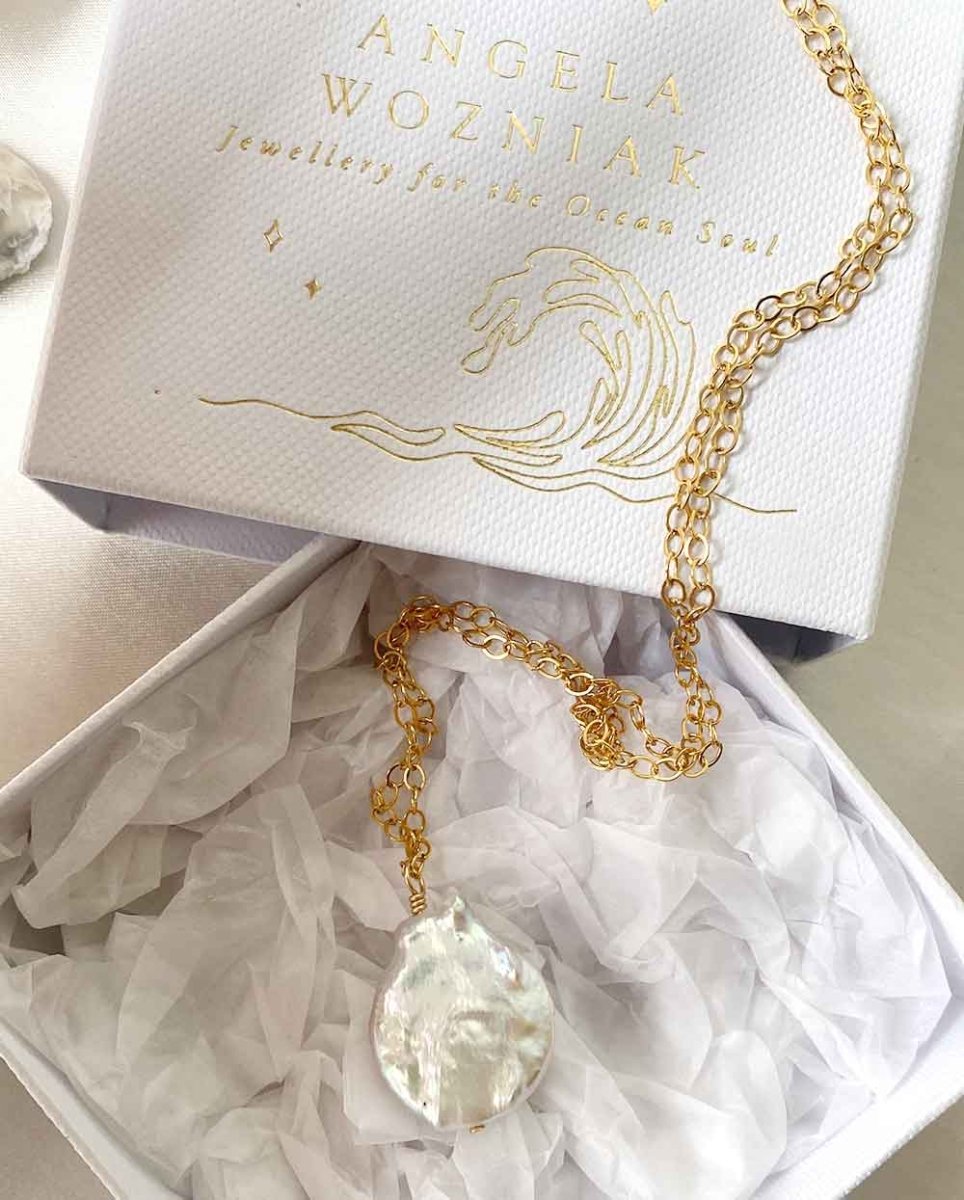 Mermaid Baroque Pearl NecklaceNecklaces14K Gold FilledAngela Wozniak Jewellery