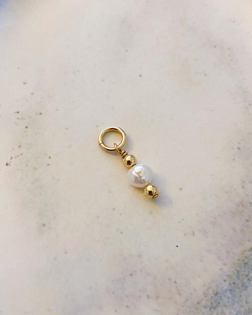 Pia Pearl CharmPearl Charm14K Gold FilledAngela Wozniak Jewellery