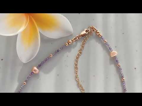 Pearl & Amethyst Necklace Video