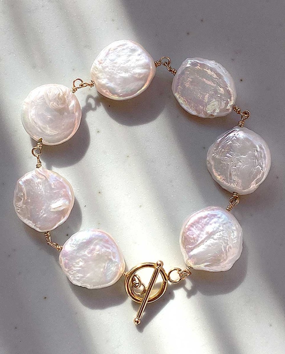 Radiance Keshi Pearl BraceletBracelets14K Gold FilledAngela Wozniak Jewellery