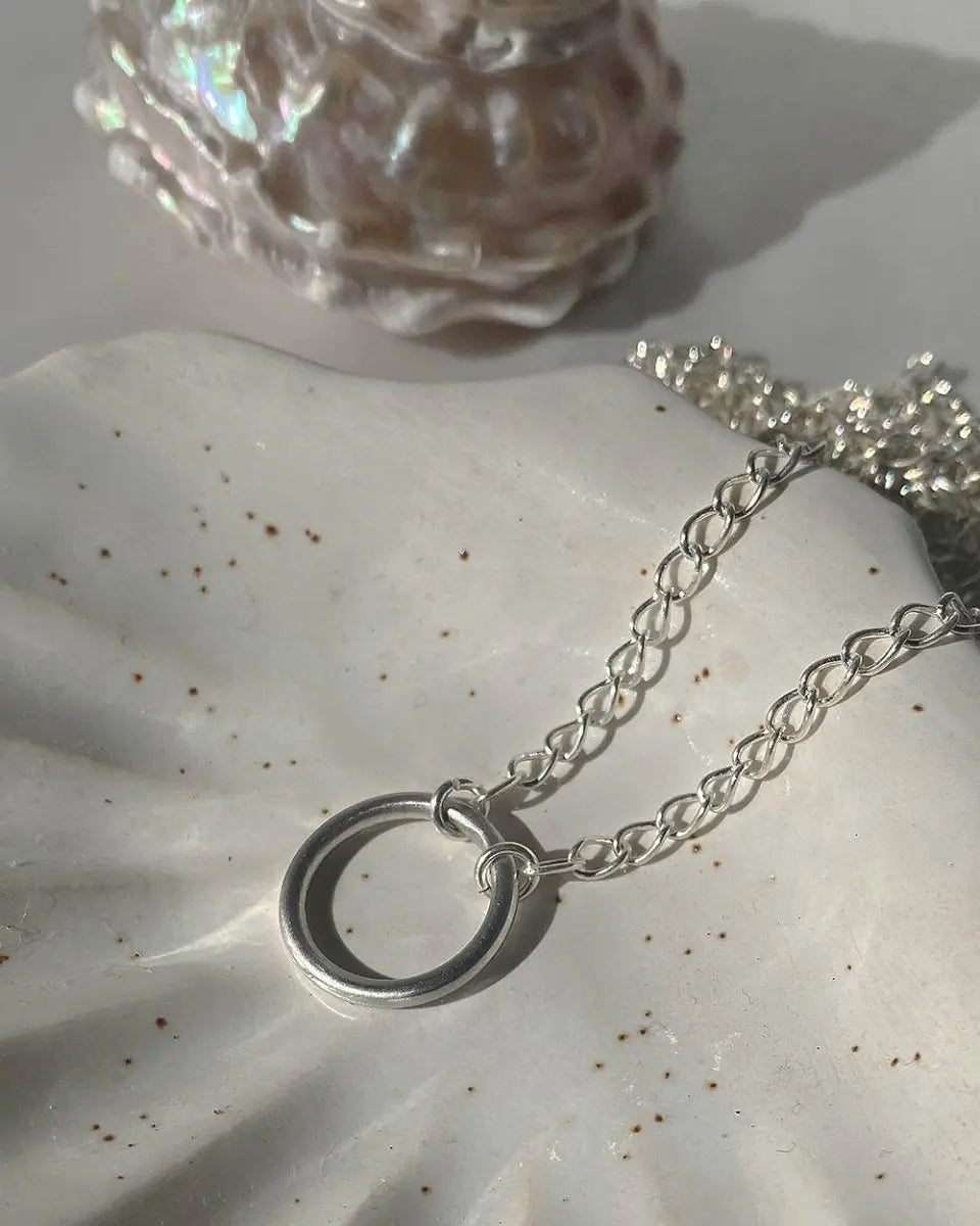 Sabrina Openness NecklaceNecklacesSterling SilverAngela Wozniak Jewellery