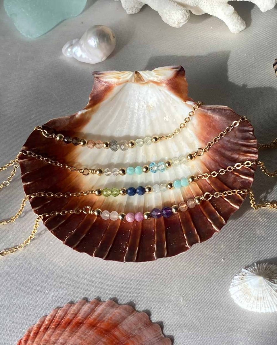 Sandstone Gemstone BraceletGemstone Bracelets14K Gold FilledAngela Wozniak Jewellery