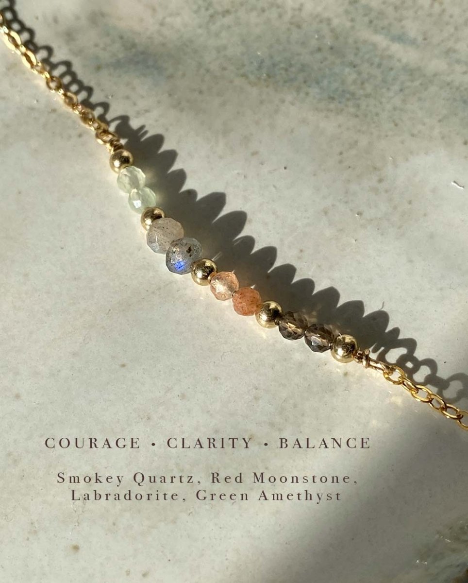 Sandstone Gemstone BraceletGemstone Bracelets14K Gold FilledAngela Wozniak Jewellery