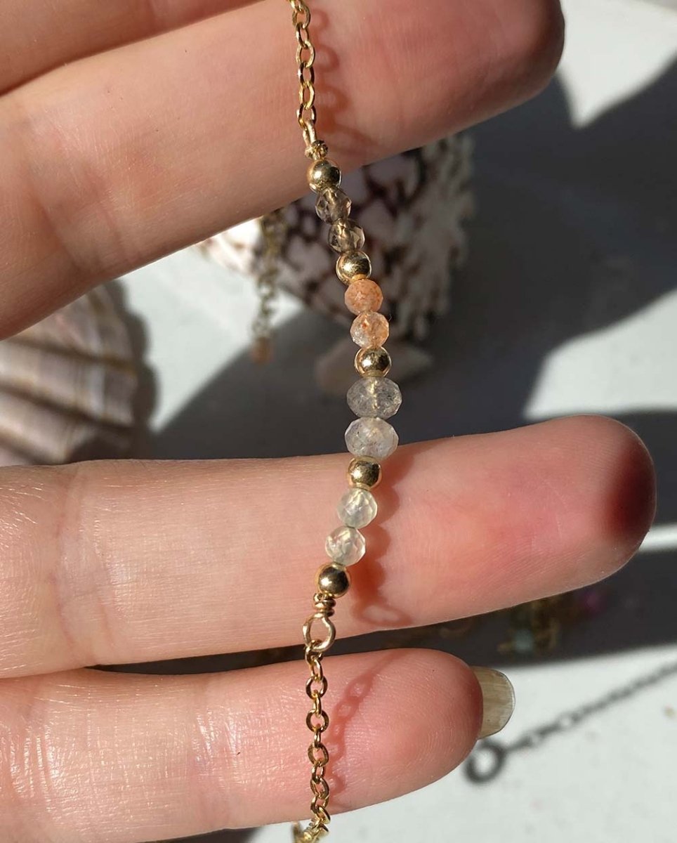 Sandstone Gemstone BraceletGemstone Bracelets14K Gold FilledAngela Wozniak Jewellery