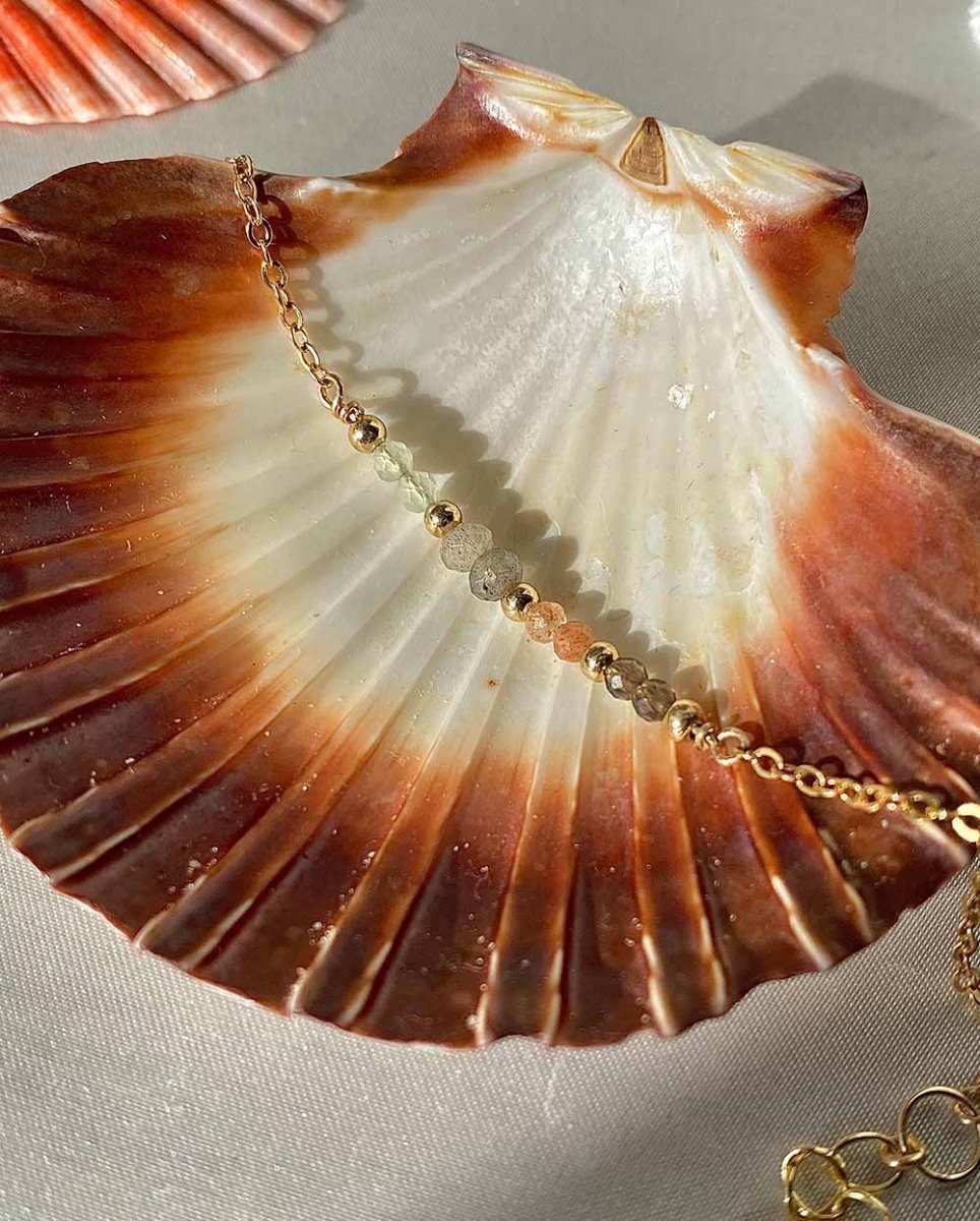Sandstone Gemstone BraceletGemstone Bracelets14K Gold FilledAngela Wozniak Jewellery
