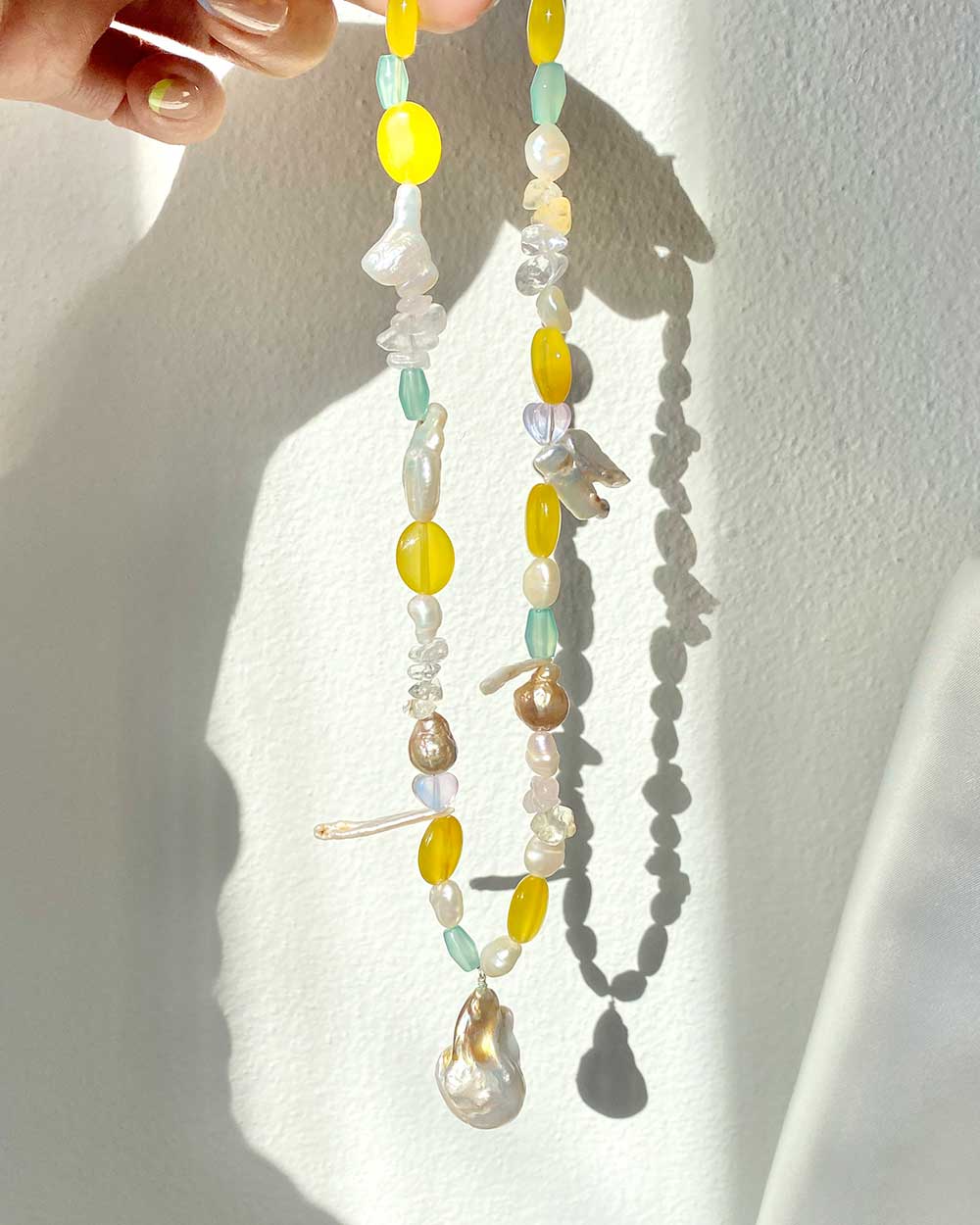 Sea Garden Mermaid Necklace 14k Gold Filled