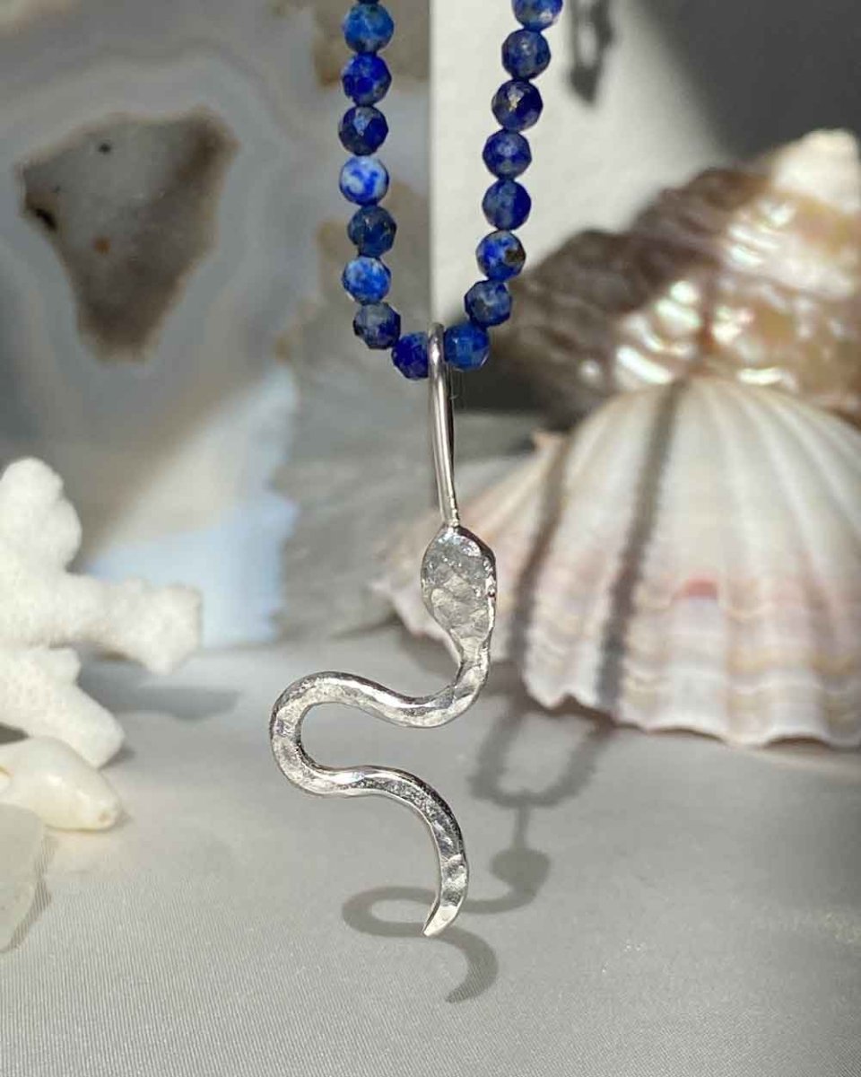 Sea Snake Charm Intuition PendantsNecklacesMade - To - OrderAngela Wozniak Jewellery