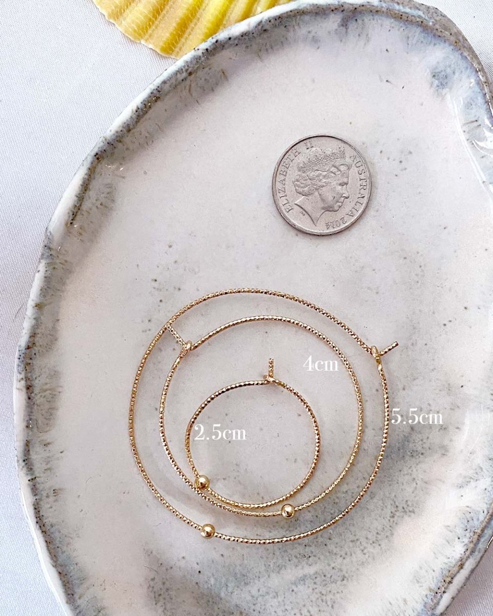 Sparkle Hoop EarringsEarrings14K Gold FilledAngela Wozniak Jewellery