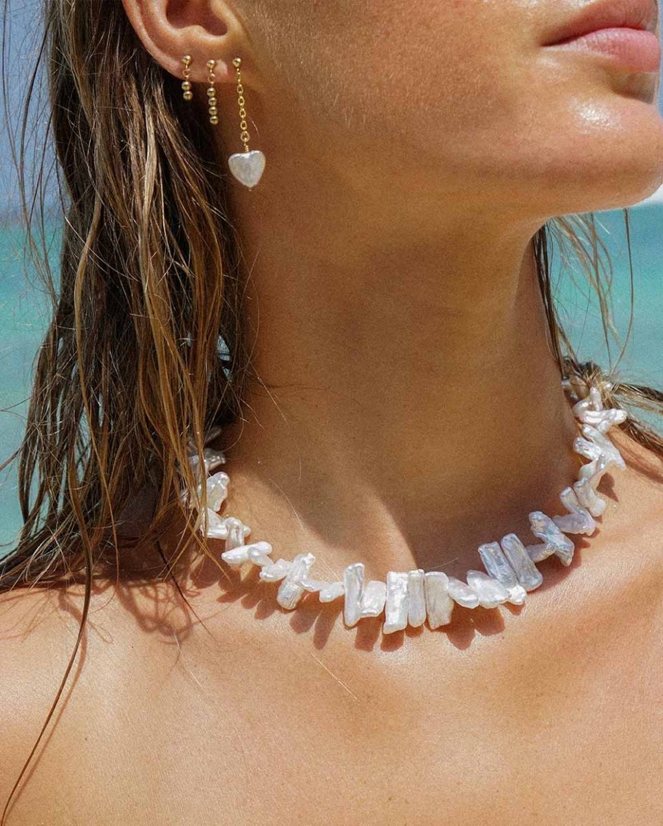 Uluwatu Biwa Pearl NecklaceNecklaces14K Gold FilledAngela Wozniak Jewellery