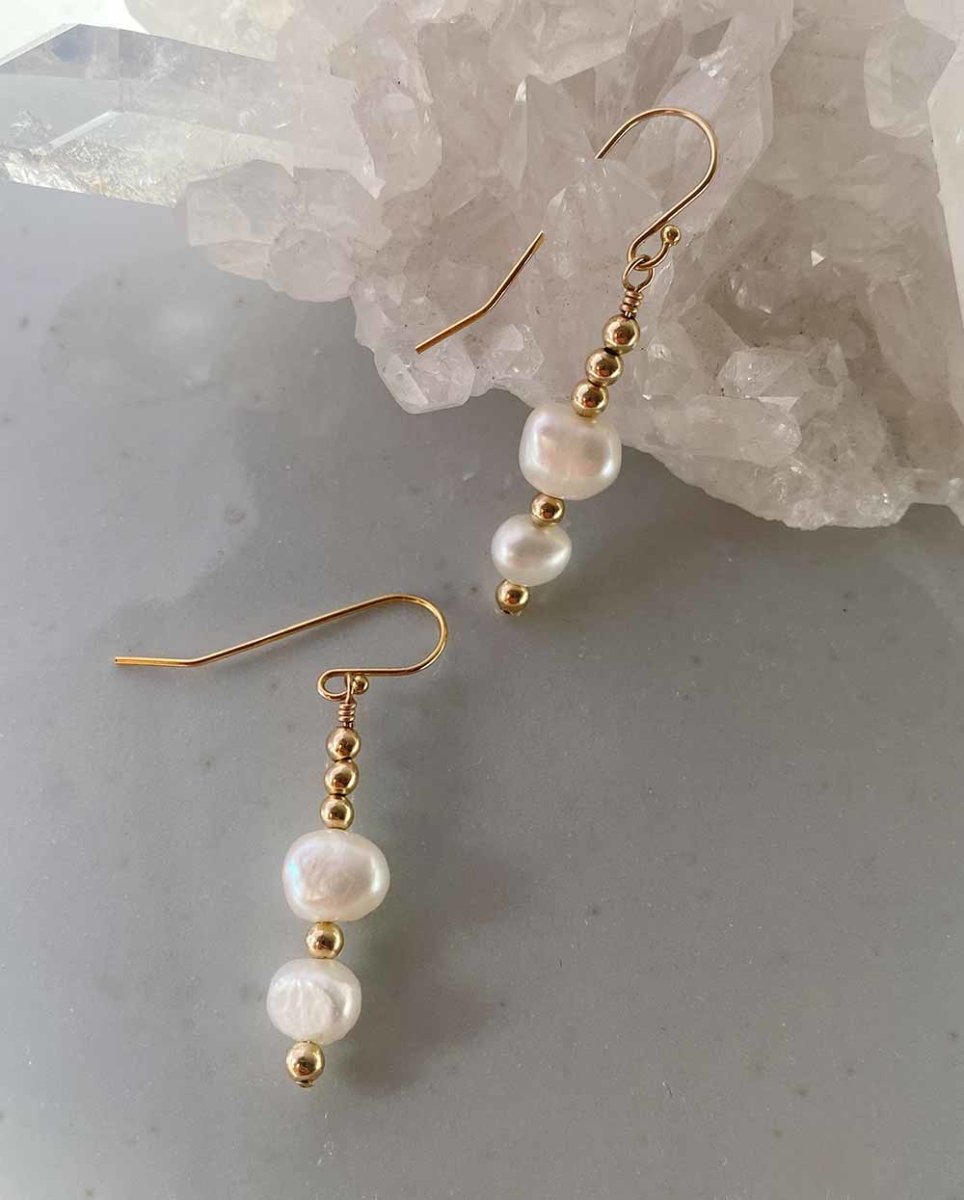Ariel Pearl EarringsEarrings14K Gold FilledAngela Wozniak Jewellery