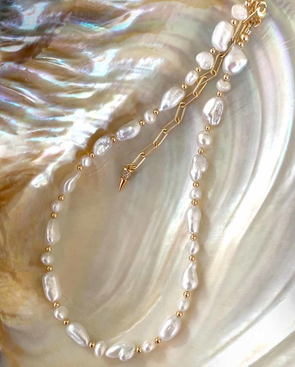 Ariel Pearl NecklaceNecklaces14K Gold FilledAngela Wozniak Jewellery