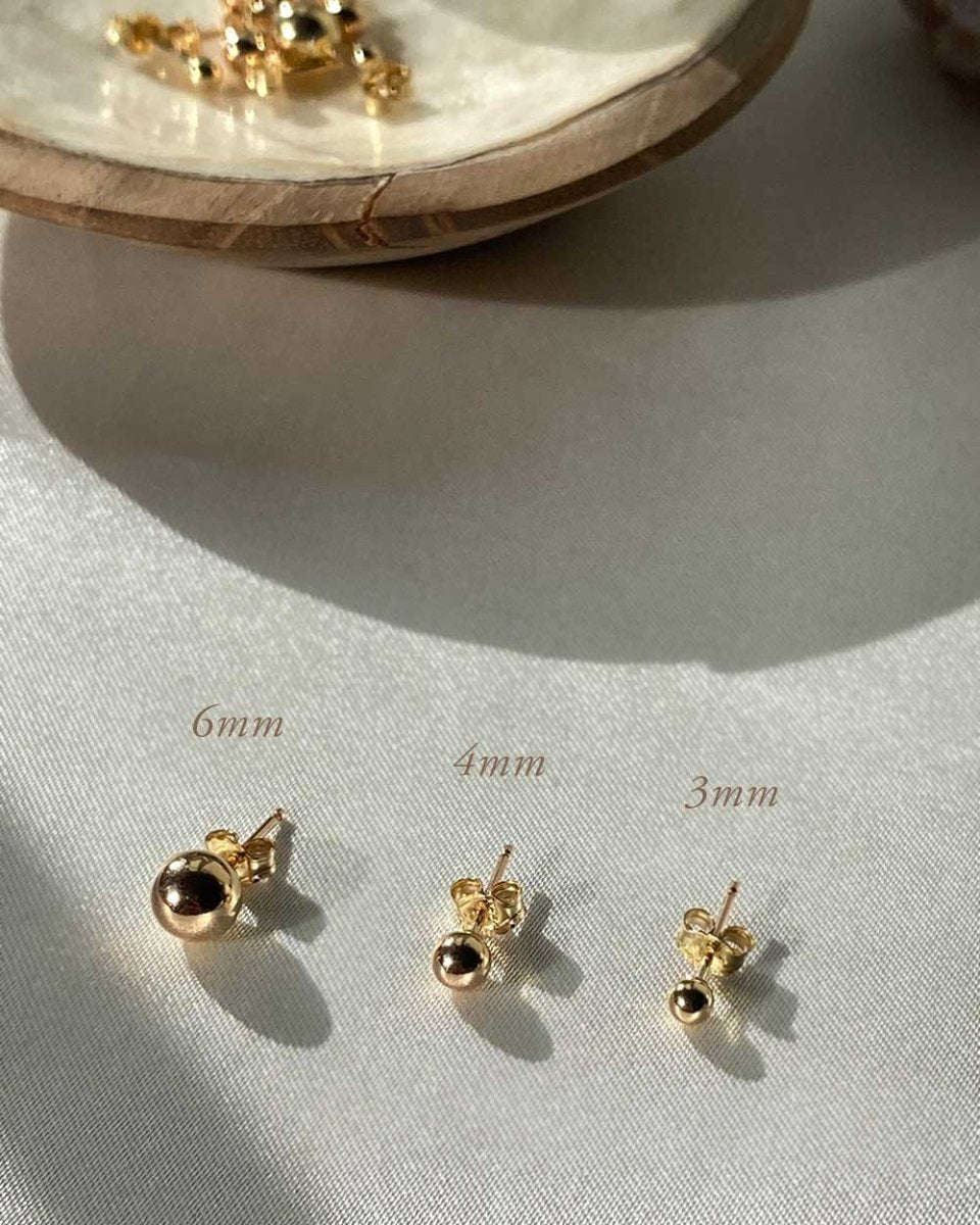 Classic Ball Stud EarringsEarrings14K Gold FilledAngela Wozniak Jewellery