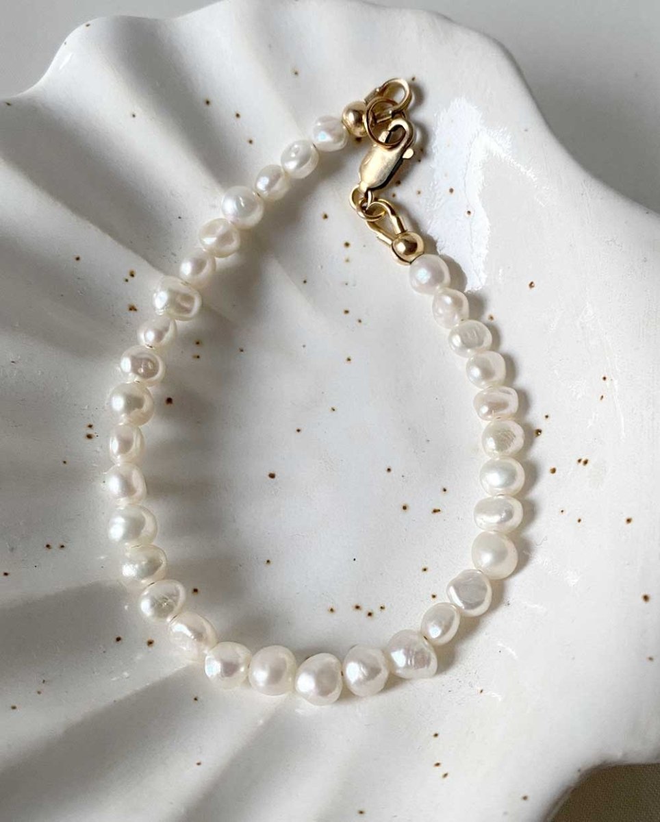 Classic Baroque Pearl BraceletBracelets14K Gold FilledAngela Wozniak Jewellery