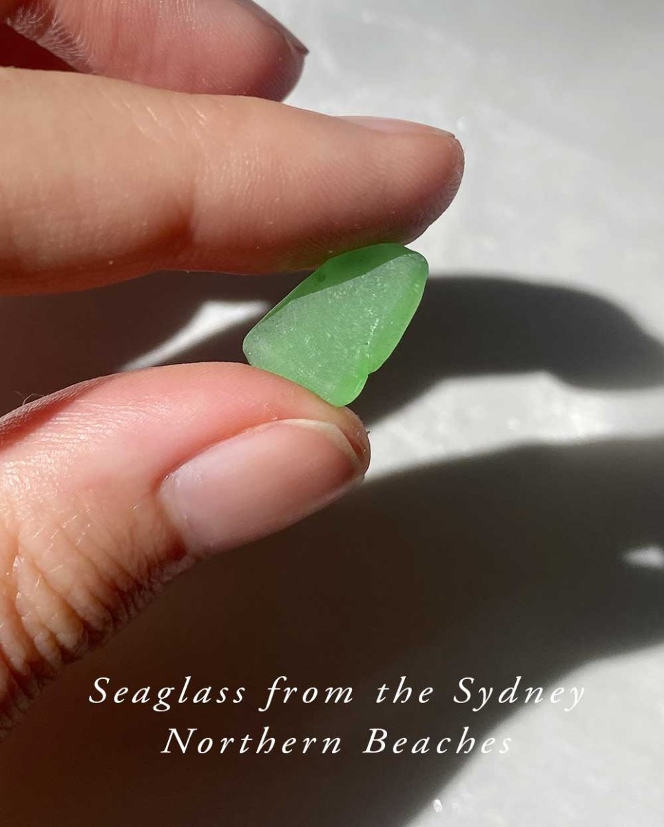 Emerald Seaglass Ring / Rare Colour / #203RingsCUSTOM MADEAngela Wozniak Jewellery