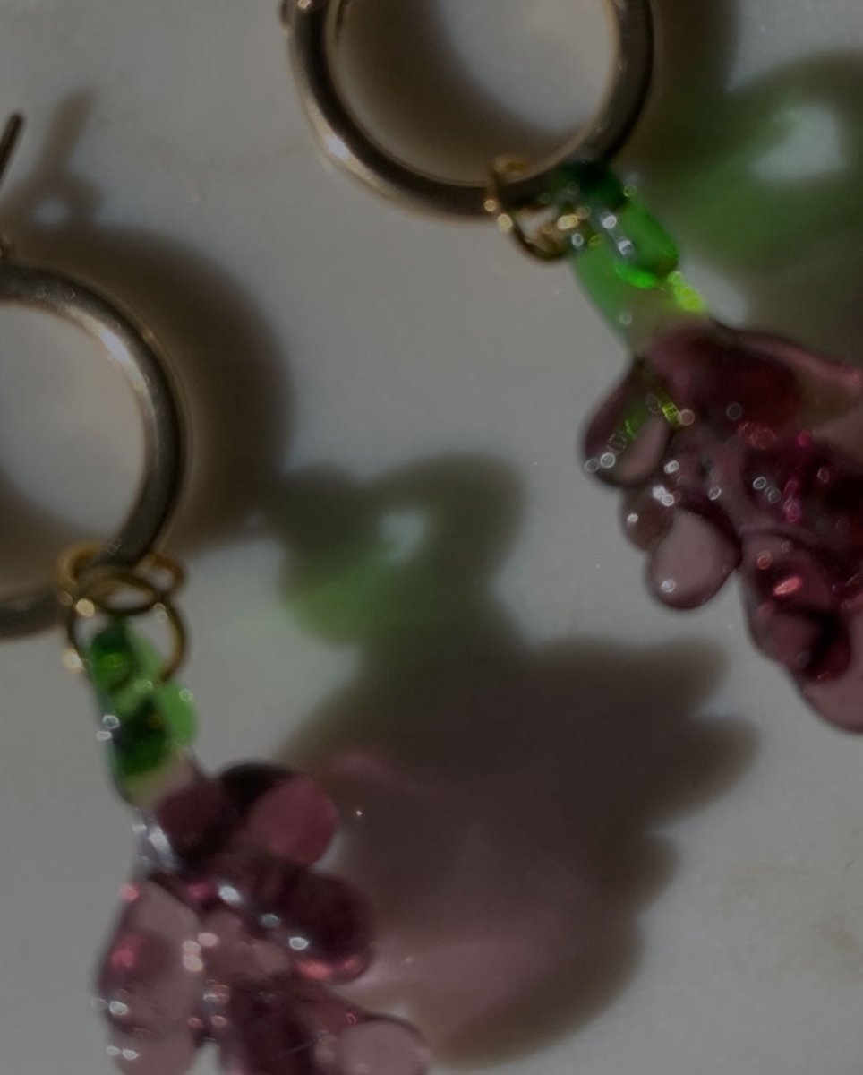 Juicy Grape Huggie EarringsEarrings14K Gold FilledAngela Wozniak Jewellery