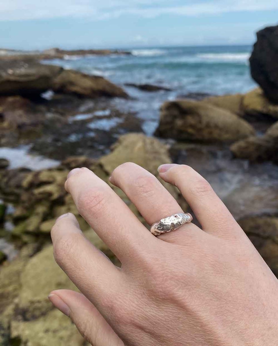 Organic Treasure RingRingsSterling SilverAngela Wozniak Jewellery