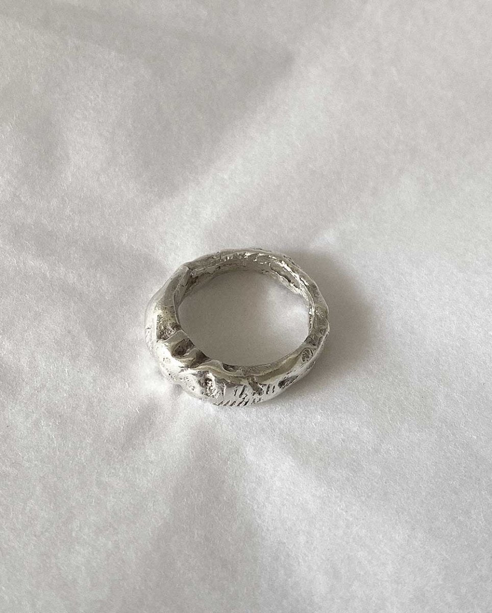 Organic Treasure RingRingsSterling SilverAngela Wozniak Jewellery