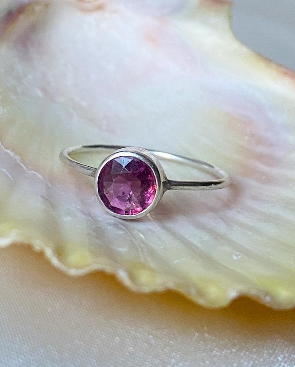 Pink Tourmaline Serenity RingRingsSIZE 7Angela Wozniak Jewellery