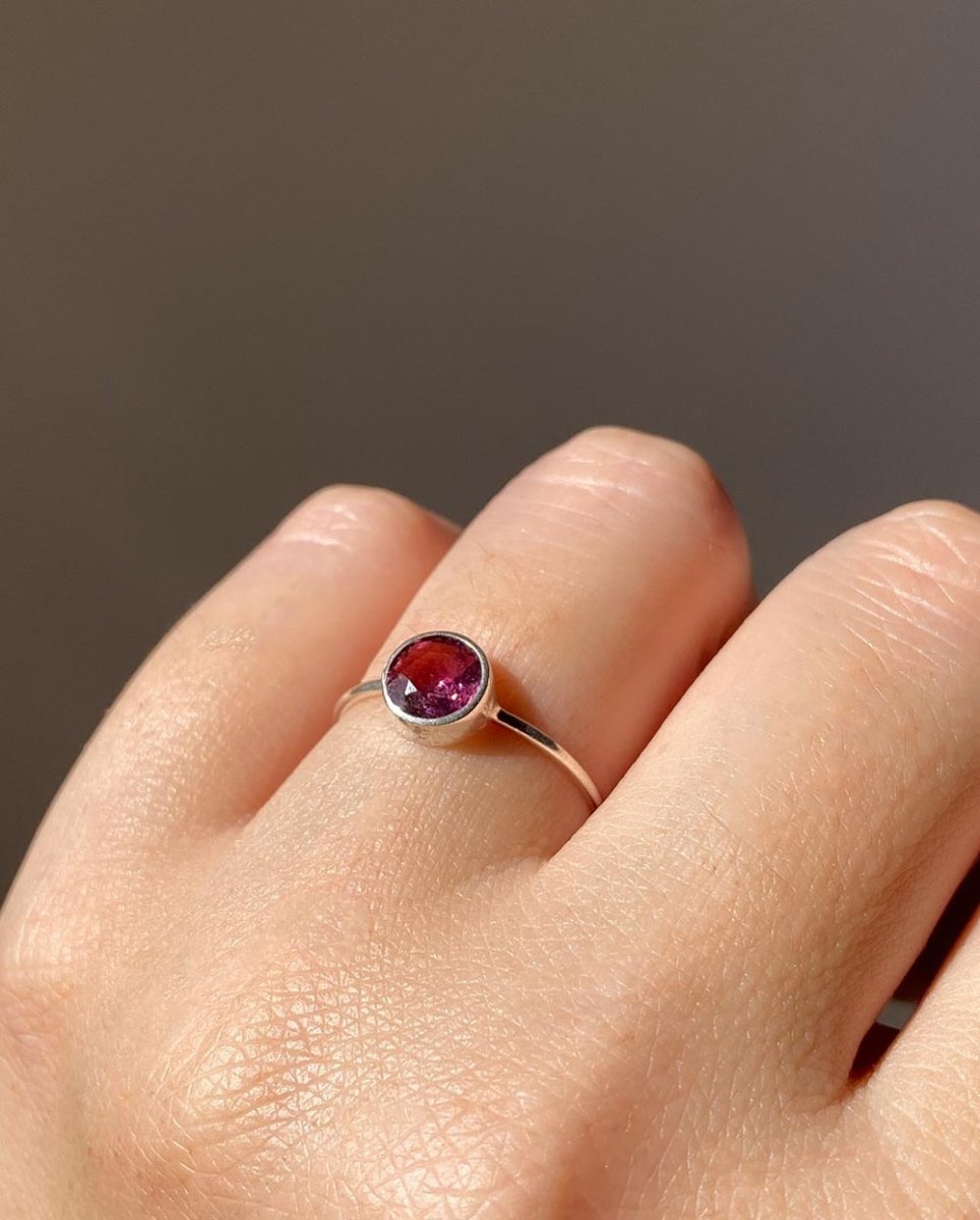 Pink Tourmaline Serenity RingRingsSIZE 7Angela Wozniak Jewellery
