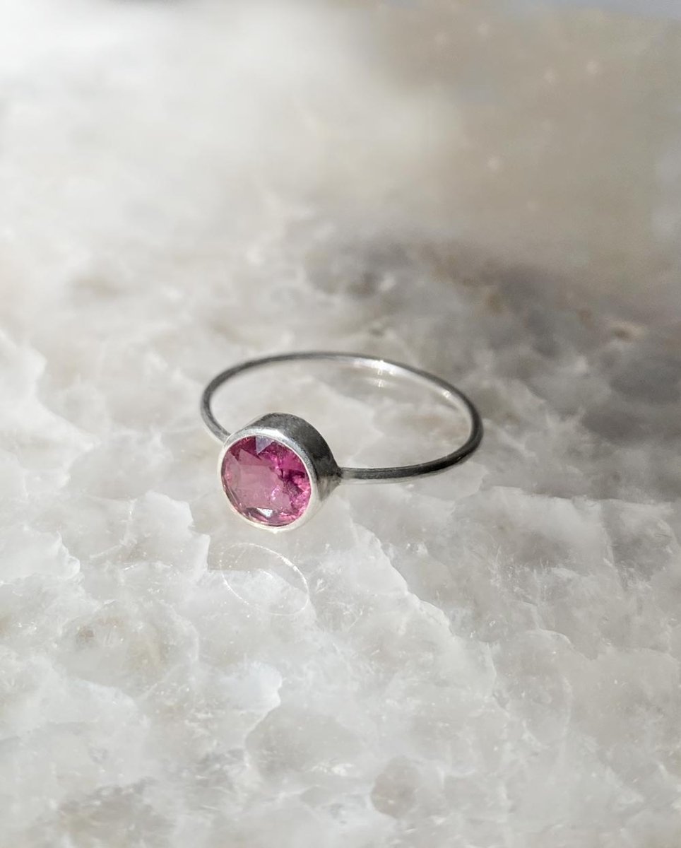 Pink Tourmaline Serenity RingRingsSIZE 7Angela Wozniak Jewellery