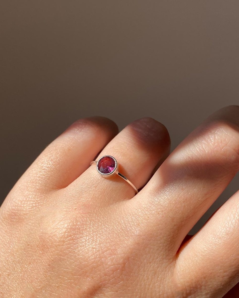 Pink Tourmaline Serenity RingRingsSIZE 7Angela Wozniak Jewellery