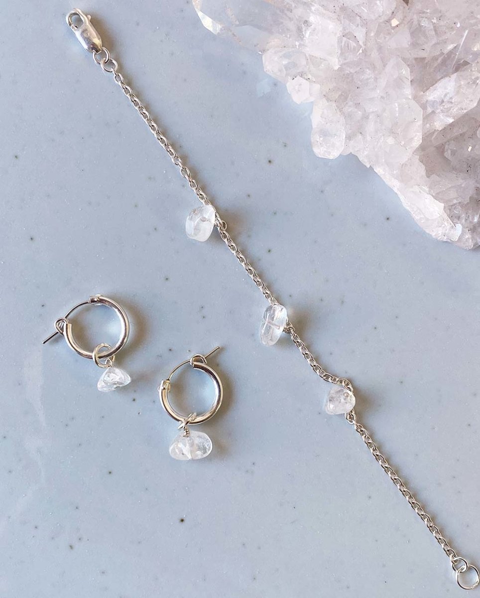 Quartz Amplification BraceletSterling SilverAngela Wozniak Jewellery