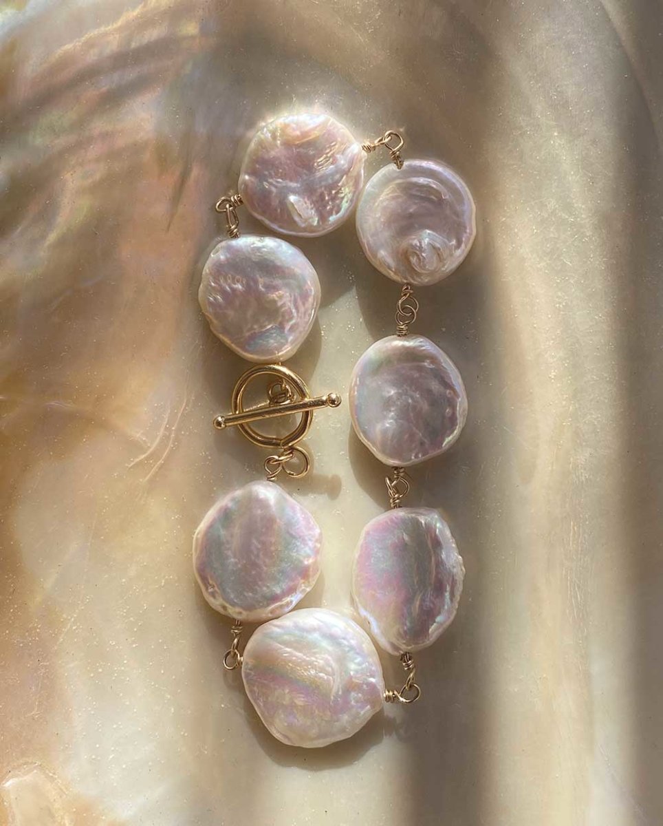 Radiance Keshi Pearl BraceletBracelets14K Gold FilledAngela Wozniak Jewellery