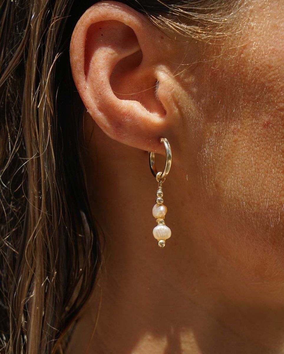Rhea Pearl Sunset EarringsEarrings14K Gold FilledAngela Wozniak Jewellery