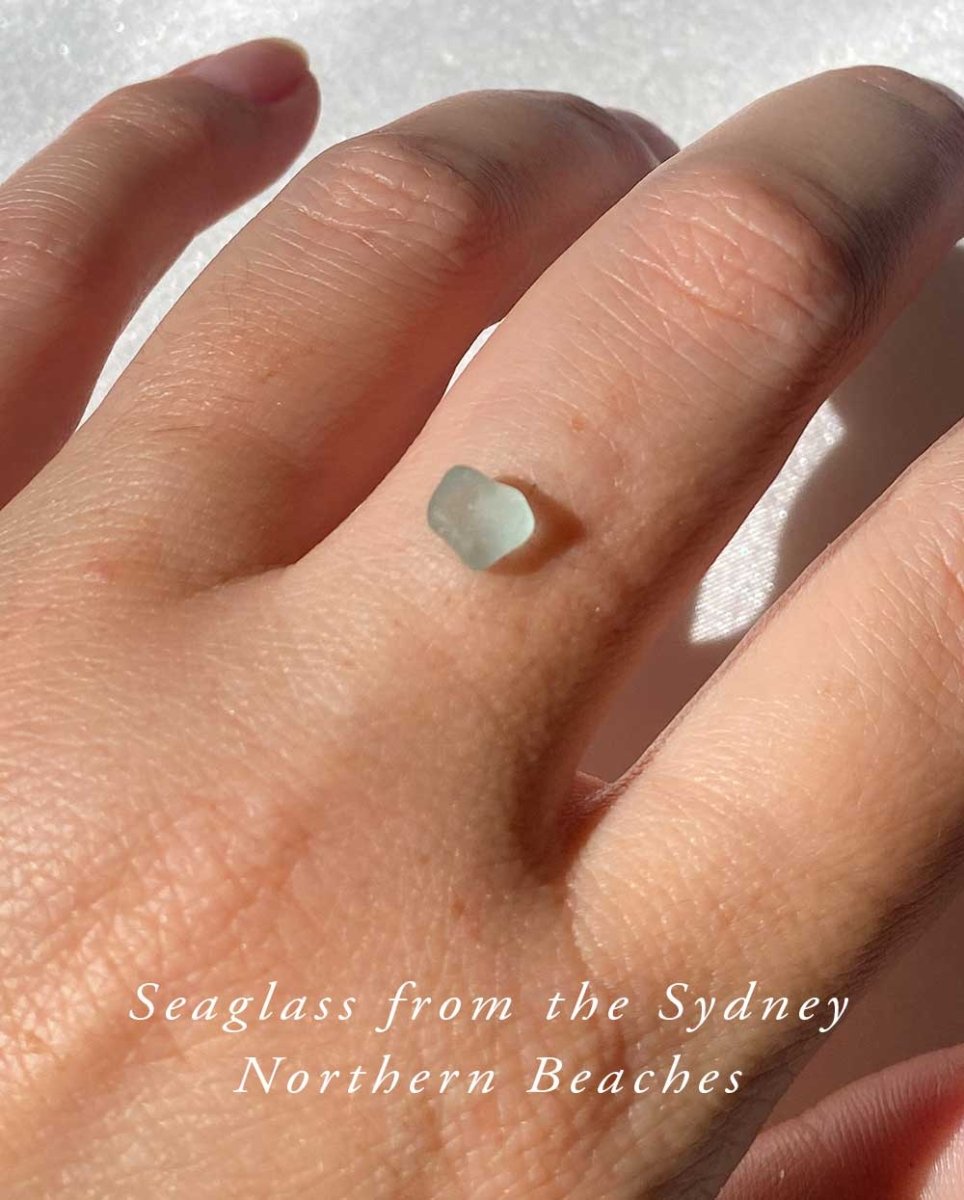 Rockpool Seaglass Ring / Rare Colour / #506RingsMADE TO ORDERAngela Wozniak Jewellery