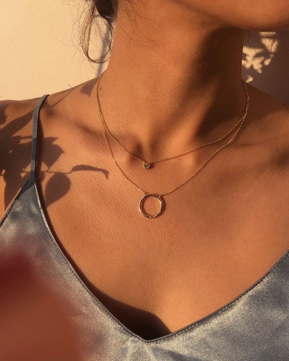 Sabrina Openness NecklaceNecklaces14K Gold Vermeil, Various ColoursAngela Wozniak Jewellery