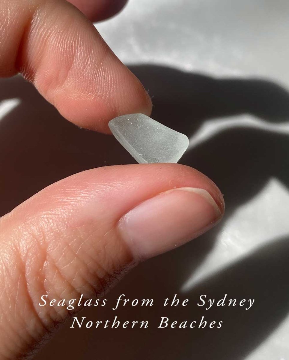 Seafoam Seaglass Ring / Uncommon Colour / #609RingsCUSTOM MADEAngela Wozniak Jewellery