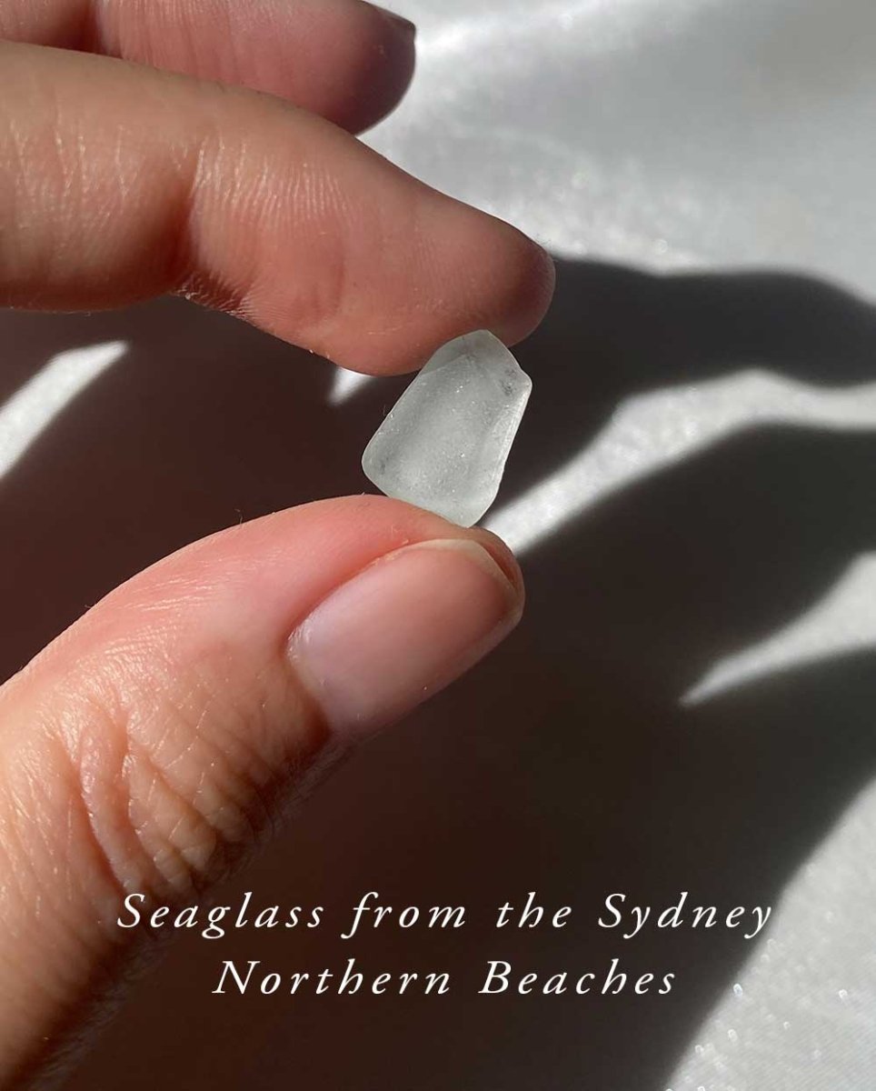 Seafoam Seaglass Ring / Uncommon Colour / #609RingsCUSTOM MADEAngela Wozniak Jewellery