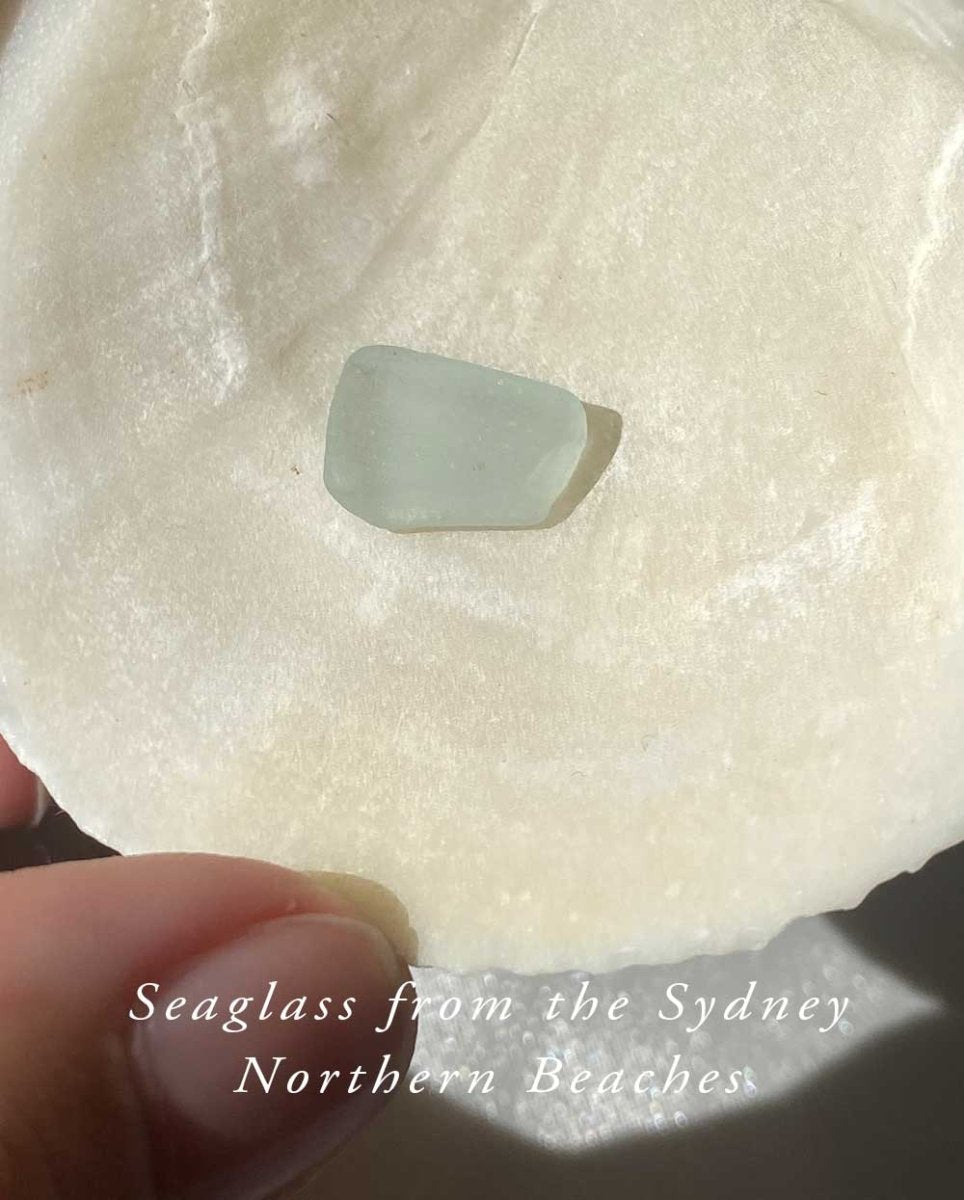 Seafoam Seaglass Ring / Uncommon Colour / #609RingsCUSTOM MADEAngela Wozniak Jewellery