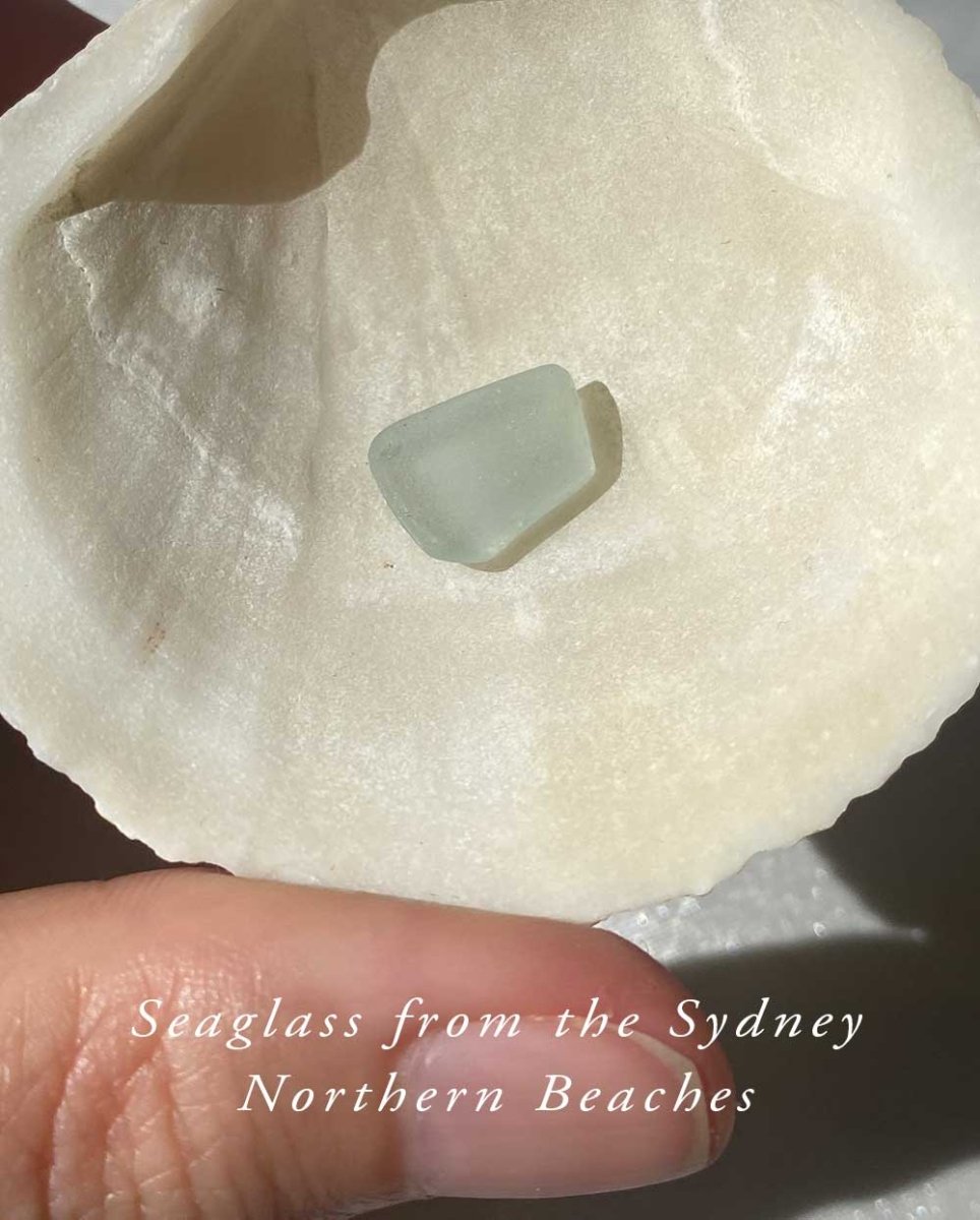 Seafoam Seaglass Ring / Uncommon Colour / #609RingsCUSTOM MADEAngela Wozniak Jewellery